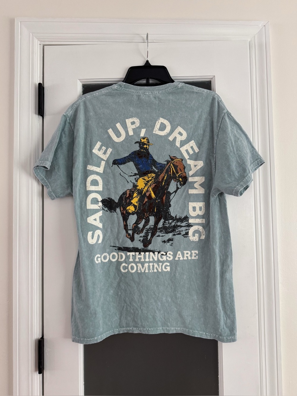 Altar’d State Graphic Cowboy Oversized Tee Shirt